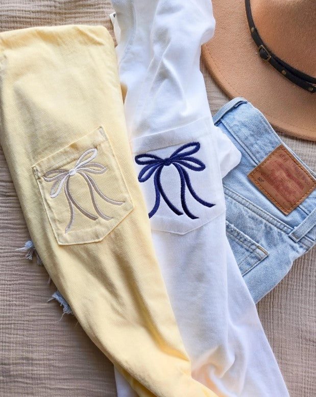 Bow Pocket T-Shirt