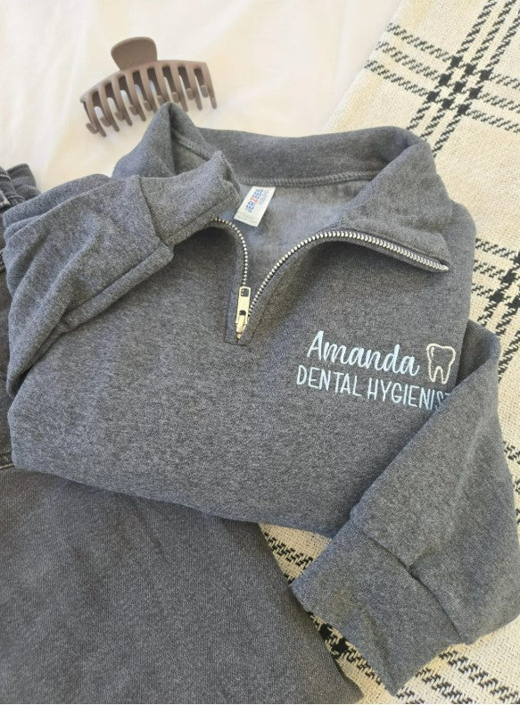 Dental Quarter Zip Sweatshirt