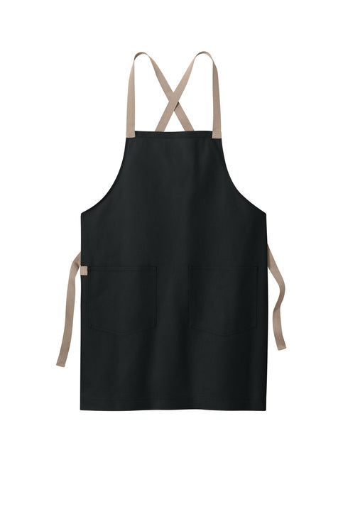 Custom Embroidered Cross Back Apron