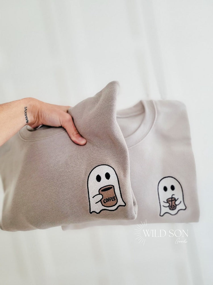 Coffee Ghost! Halloween Sweatshirt