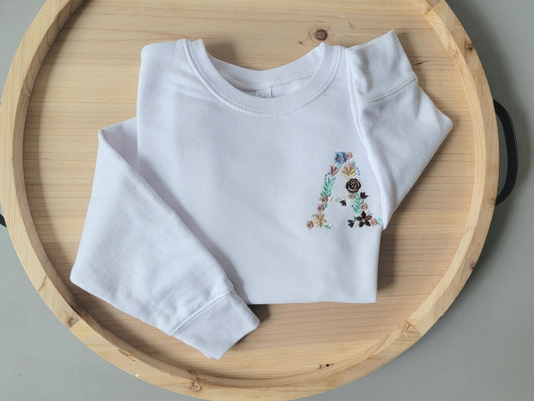 Toddler Monogram Sweatshirt