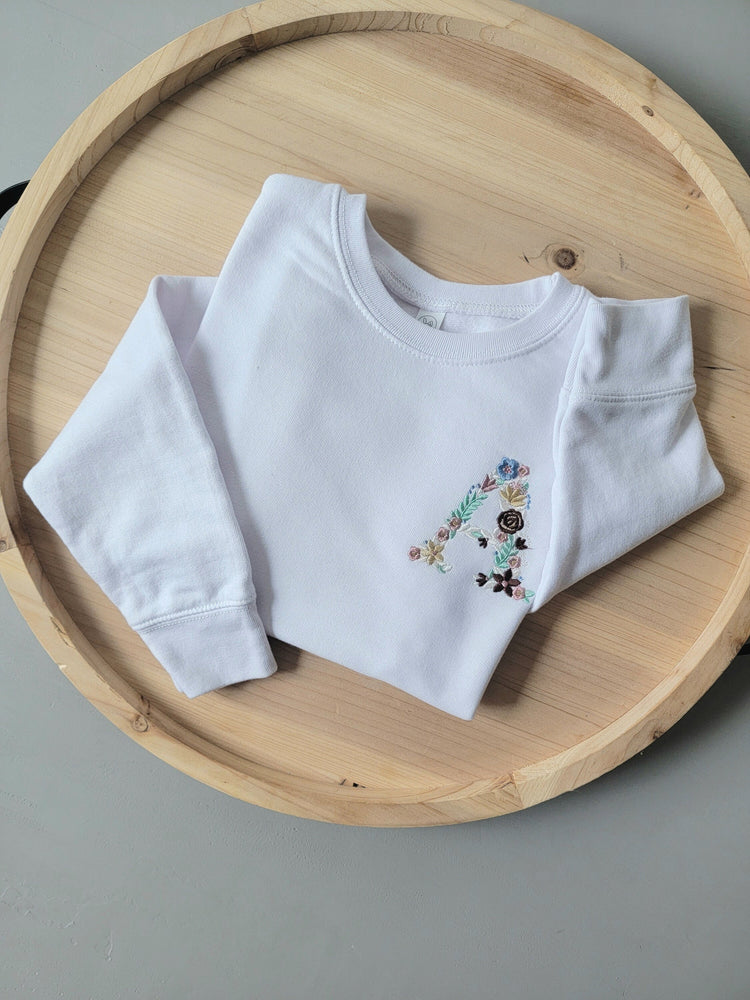 Toddler Monogram Sweatshirt