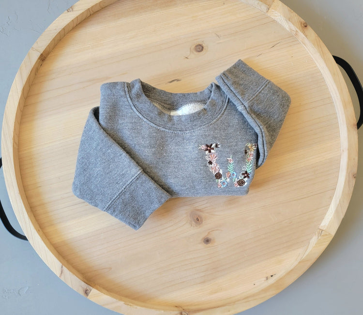Toddler Monogram Sweatshirt