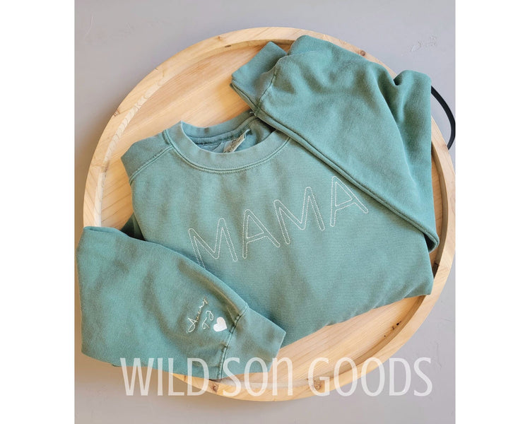 Embroidered Name Sweatshirt
