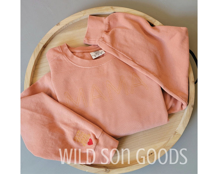 Embroidered Name Sweatshirt