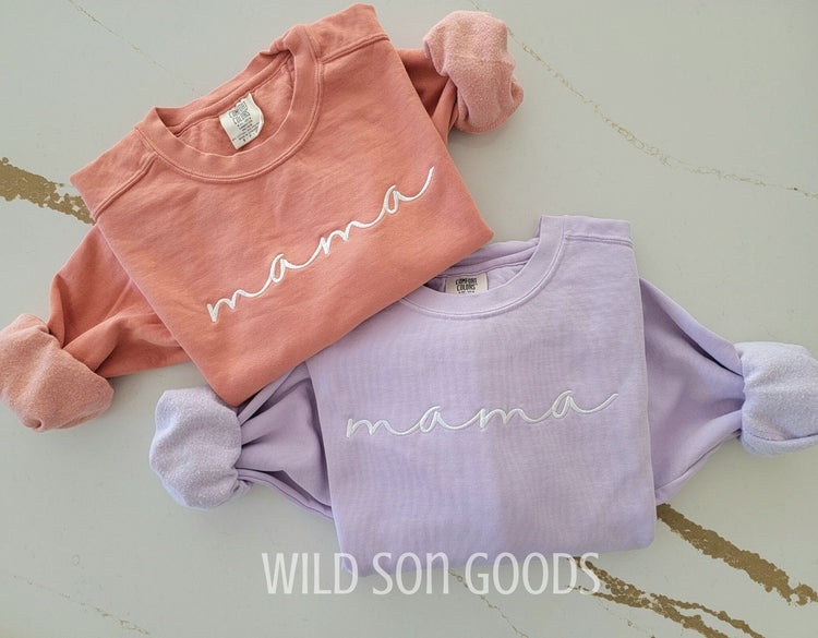 Embroidered Name Sweatshirt