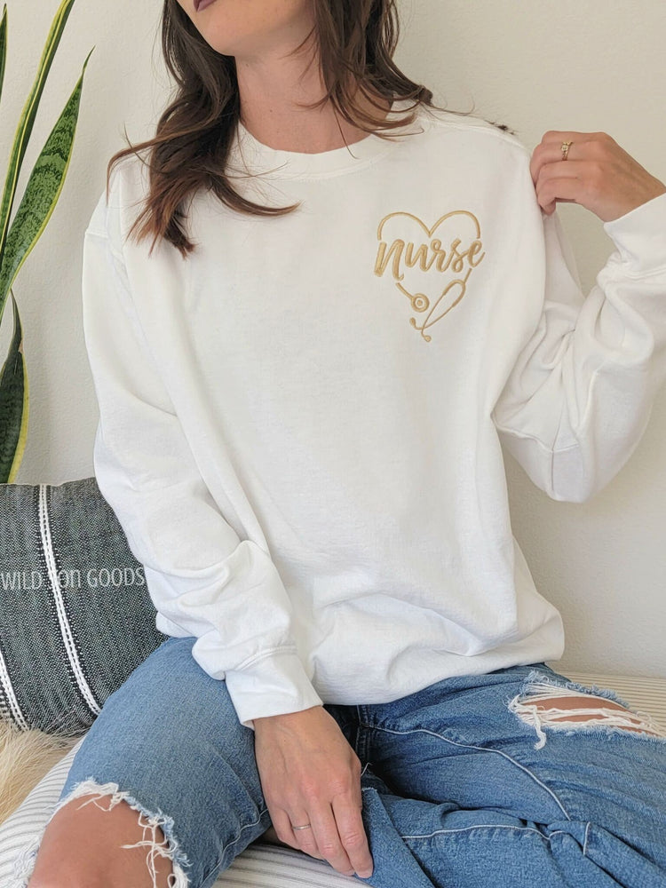 Nurse Heart Sweatshirt