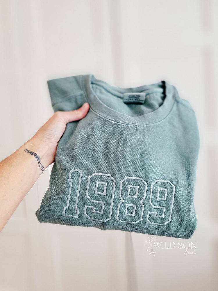 Embroidered Name Sweatshirt