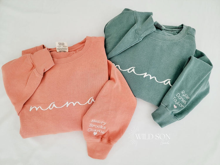 Embroidered Name Sweatshirt