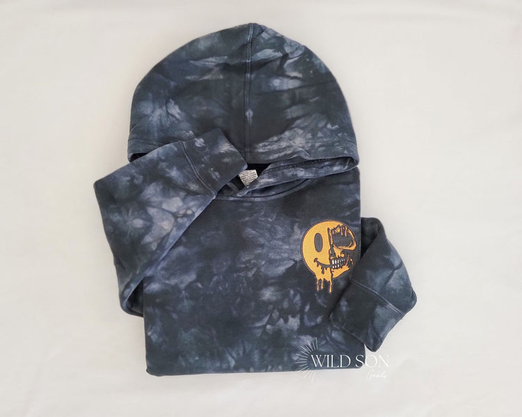 Smiley Skull Face Kids Hoodie