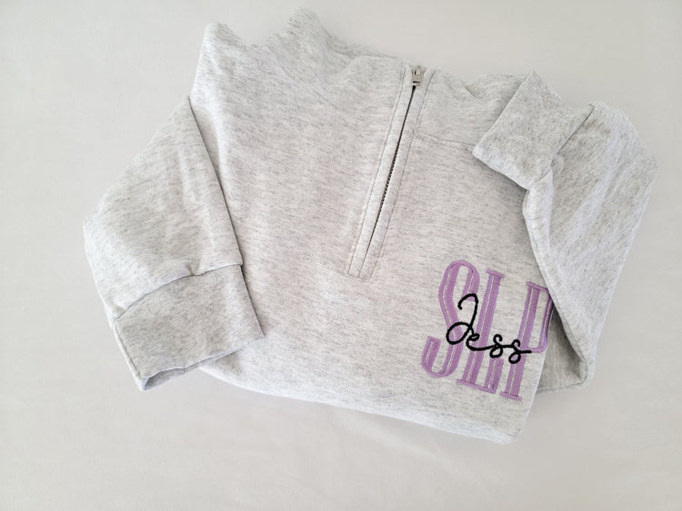 Nurse Quarter Zip Jerzees Sweatshirt