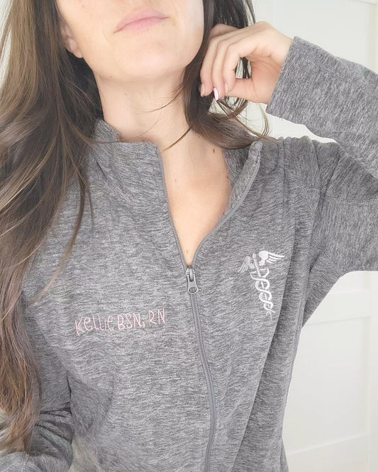 Nurse Microfleece Full Zip Jacket