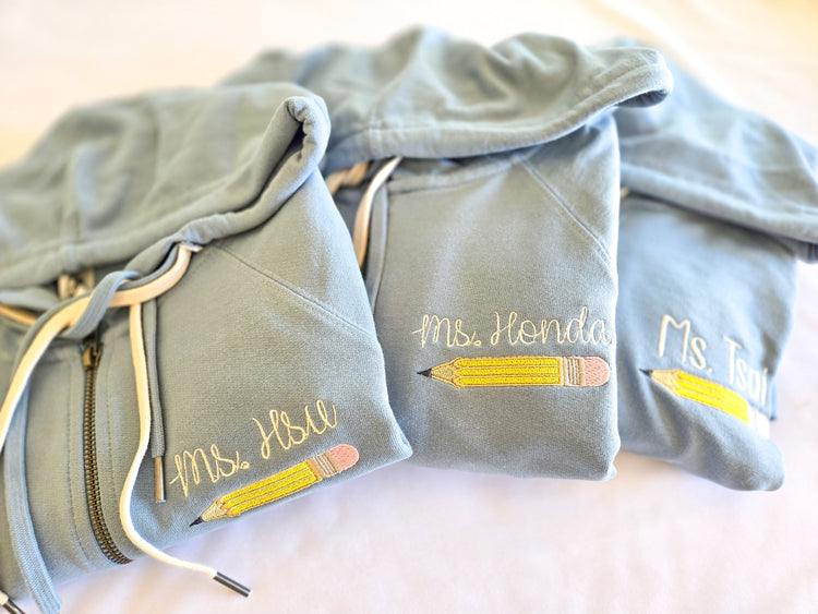 Teachers Full-Zip Hoodie