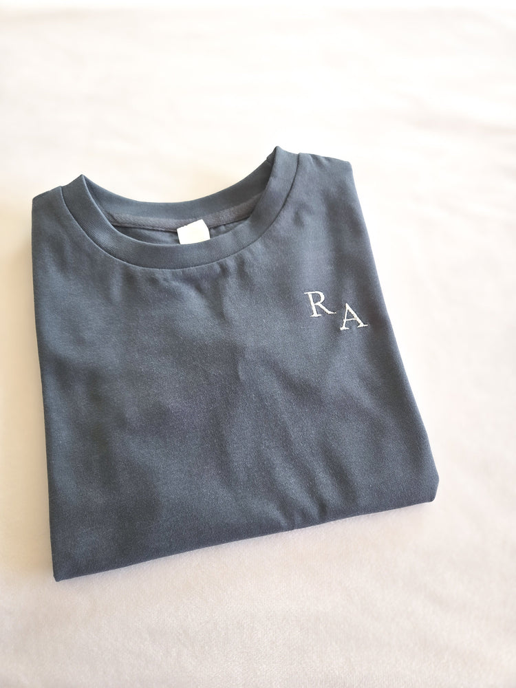 Kids Simple Monogram T-Shirt