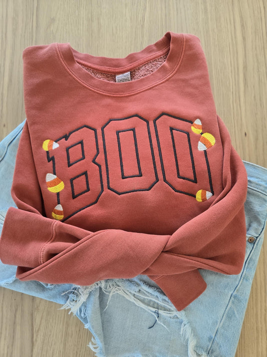 Boo! Candy Corn Sweatshirt