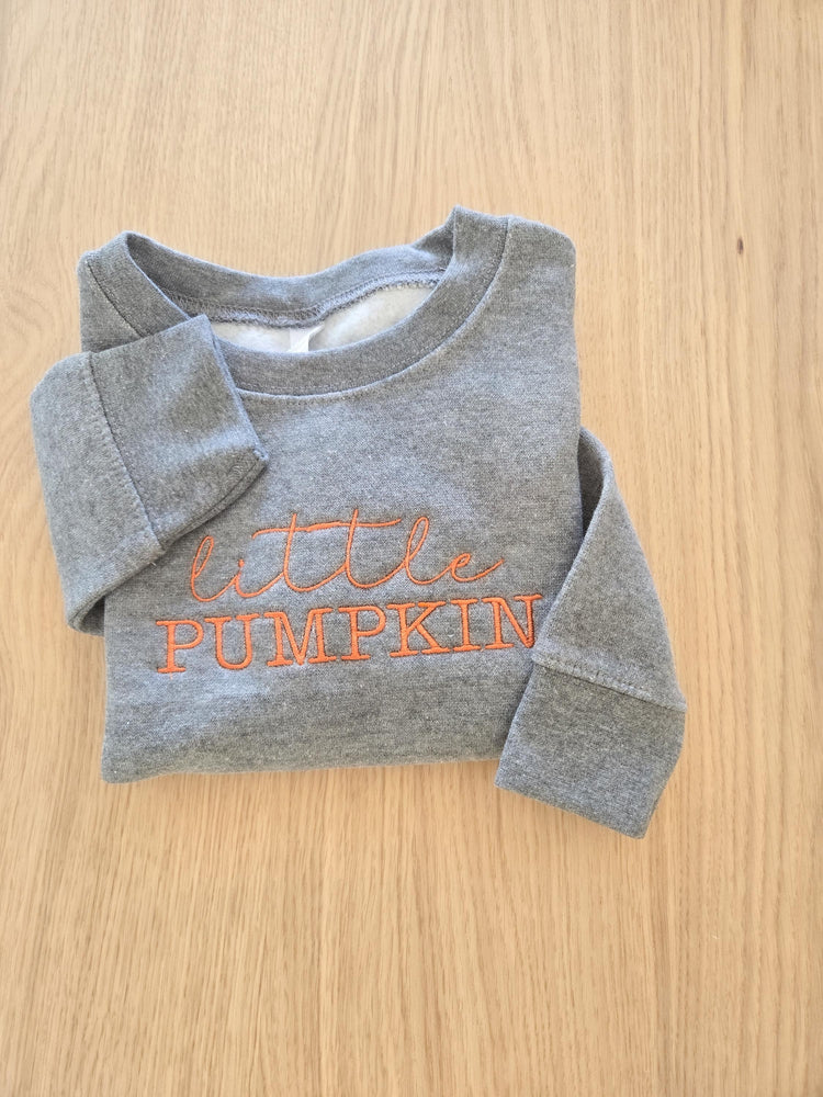 Little Pumpkin Toddler Sweatshirt