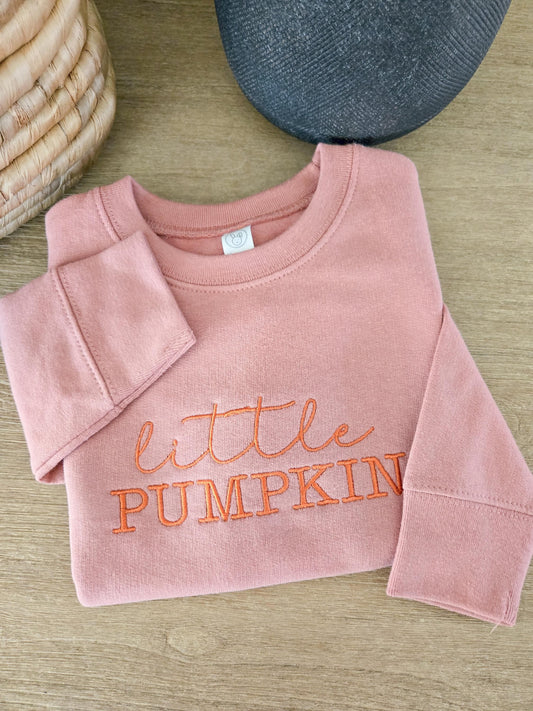 Little Pumpkin Toddler Sweatshirt
