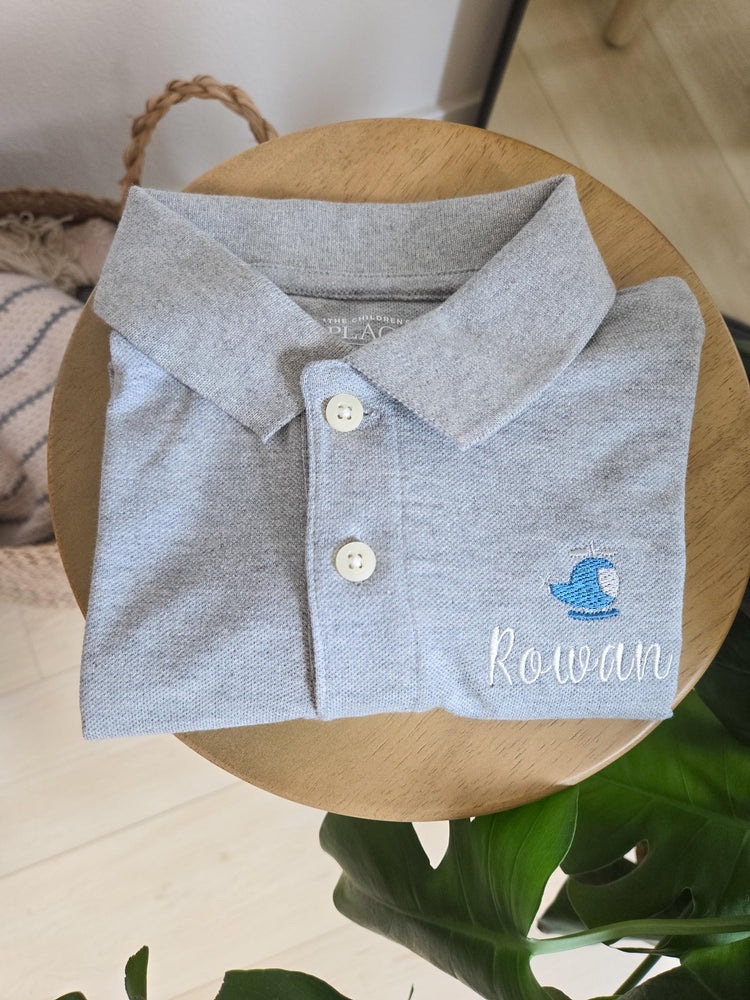 Toddler Custom Name Polo Shirt