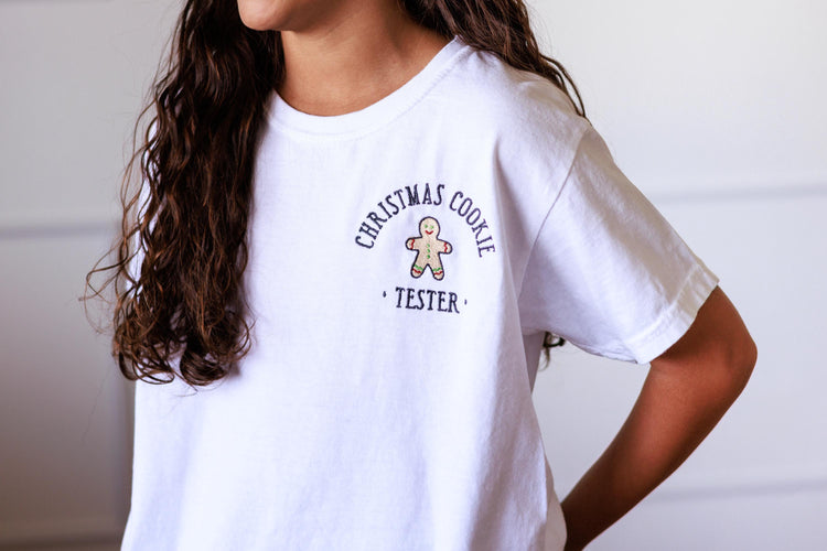 Kids Christmas Cookie Tester T-Shirt