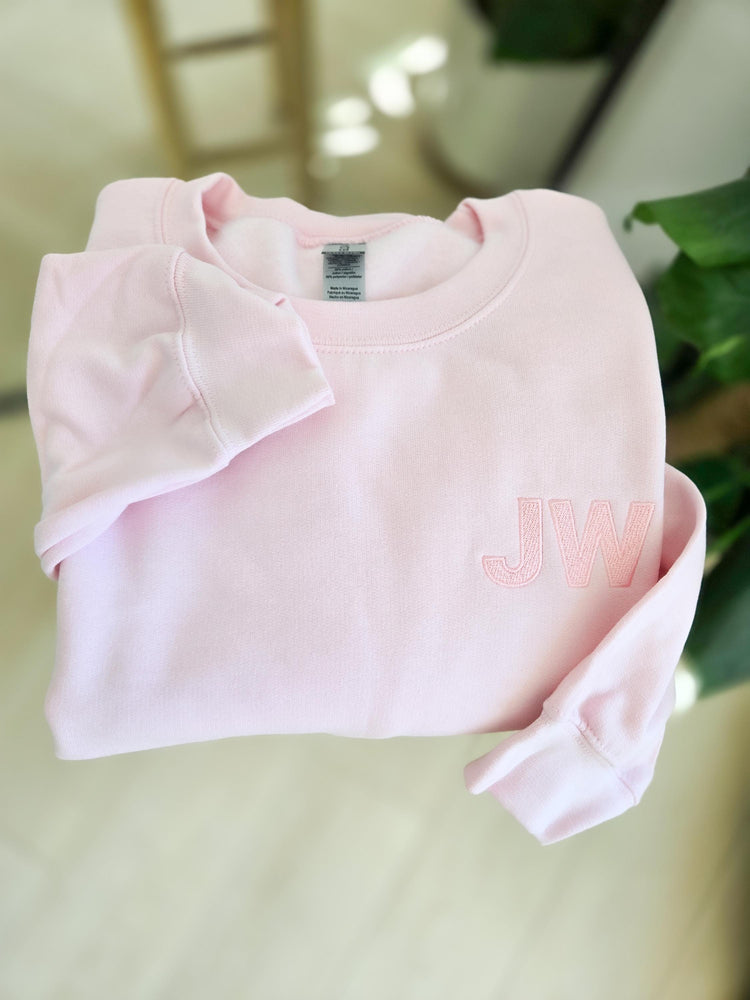 Block Monogram Sweatshirt