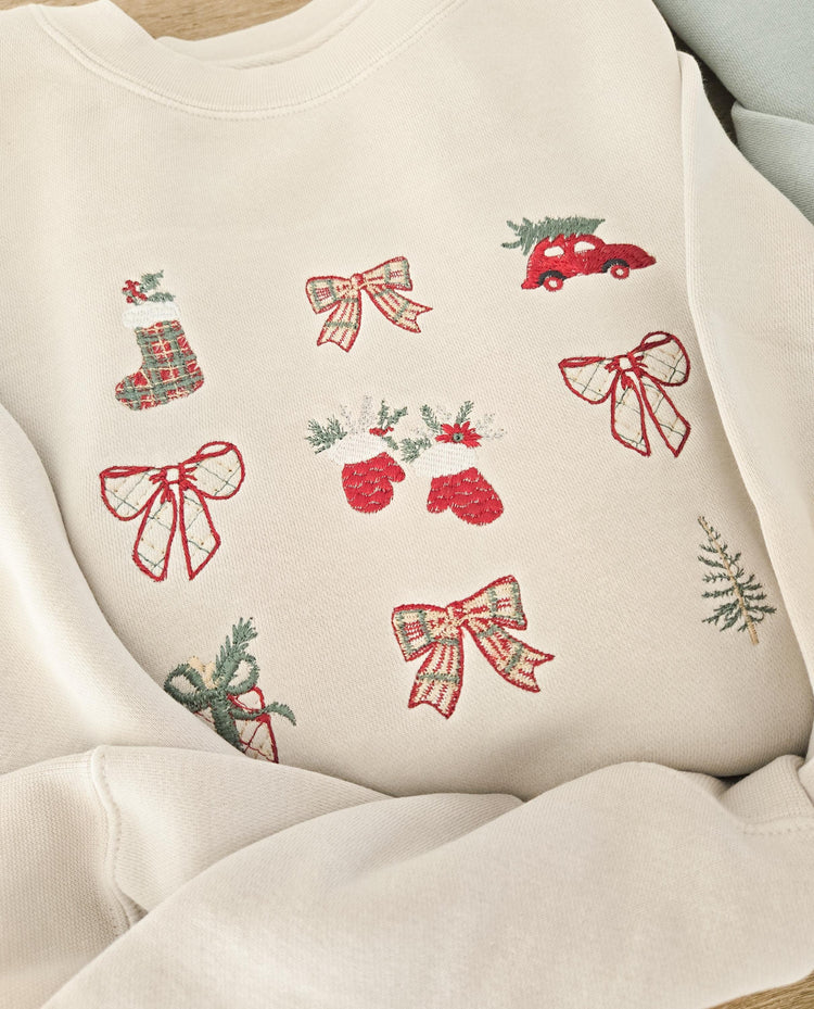 Christmas Collage Sweatshirt