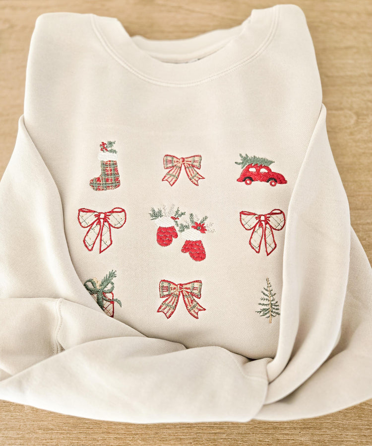 Christmas Collage Sweatshirt