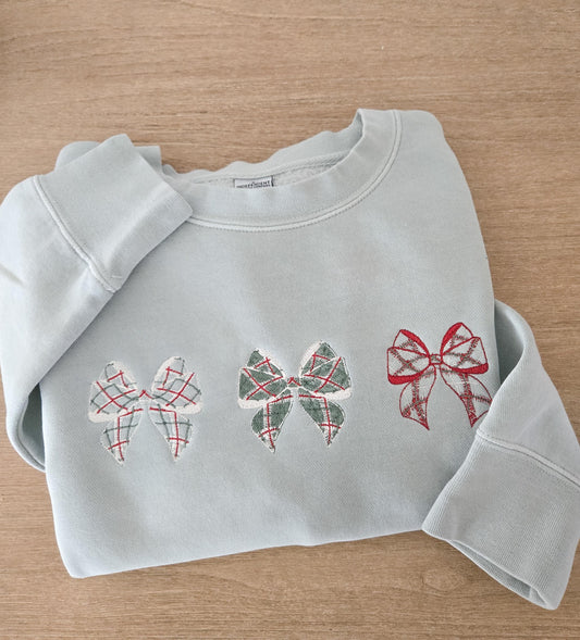 Christmas Bows Sweatshirt