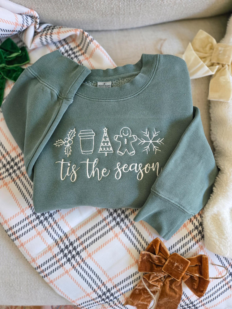 Tis the Season Christmas Doodle Sweatshirt