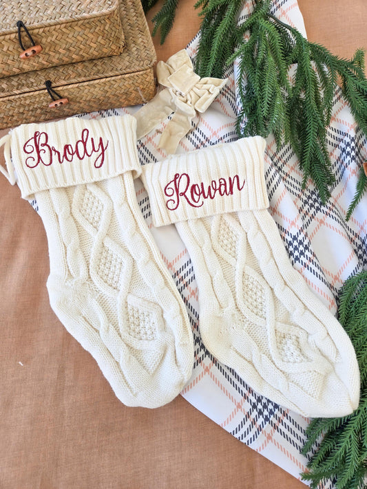 Personalized Christmas Stocking