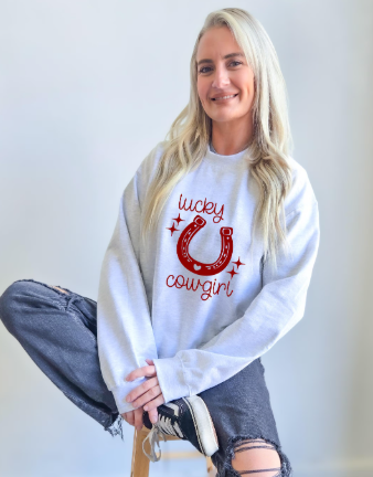 Lucky Cowgirl Sweatshirt