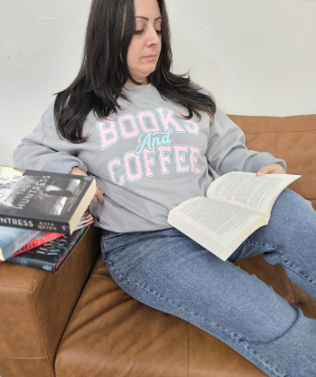 Books & Coffee Sweatshirt