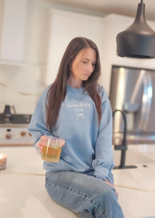 The Homebody Club Embroidered Sweatshirt
