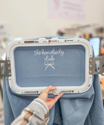 The Homebody Club Embroidered Sweatshirt