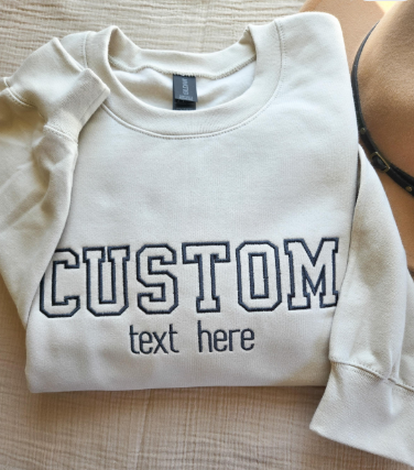 Custom Embroidered Sweatshirt