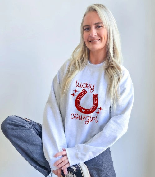 Lucky Cowgirl Sweatshirt