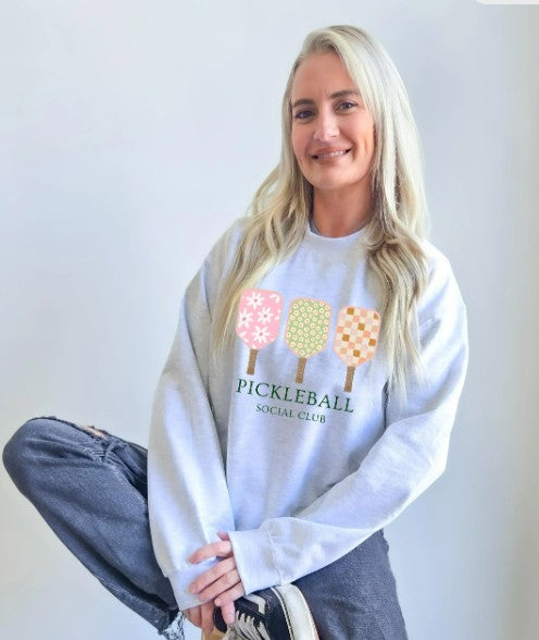 Pickleball Social Club Sweatshirt