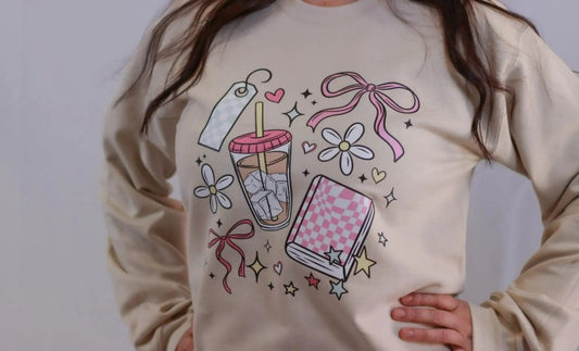 Book Coquette Sweatshirt