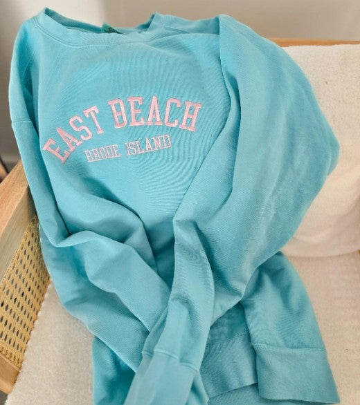 Custom City and State Embroidered Sweatshirt
