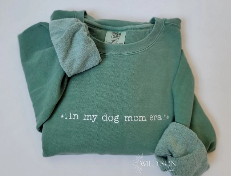 Custom In My Era Embroidered Sweatshirt