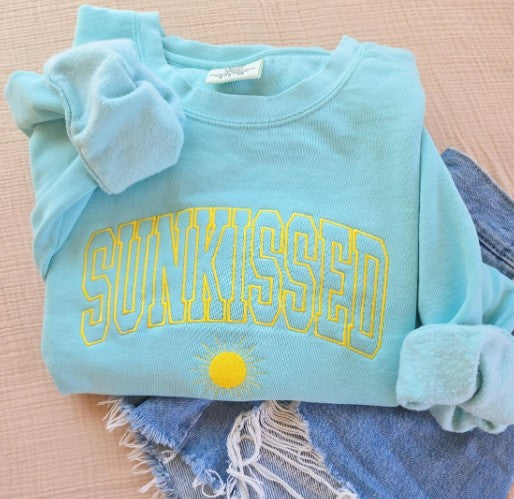 Sunkissed Embroidered Sweatshirt
