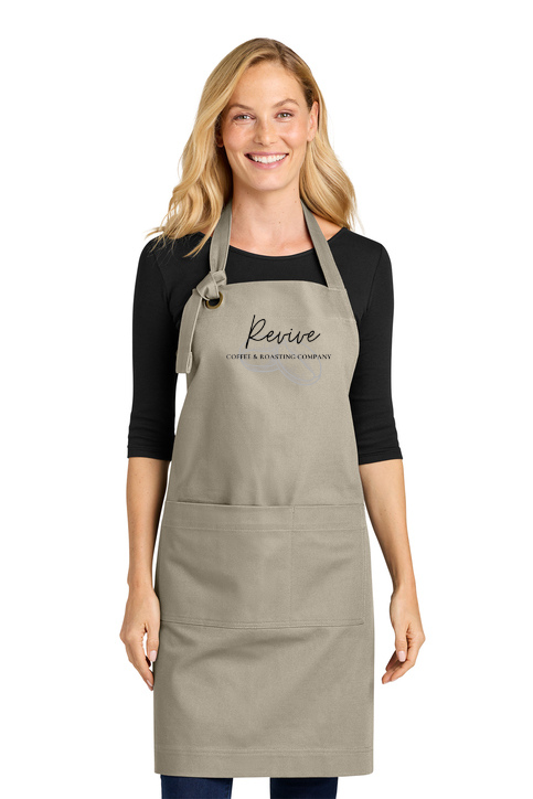 Custom Embroidered Logo Apron