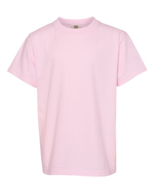 Pennant Flag Embroidered Left Chest Youth Tshirt