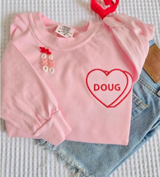 Candy Heart Long Sleeve Shirt