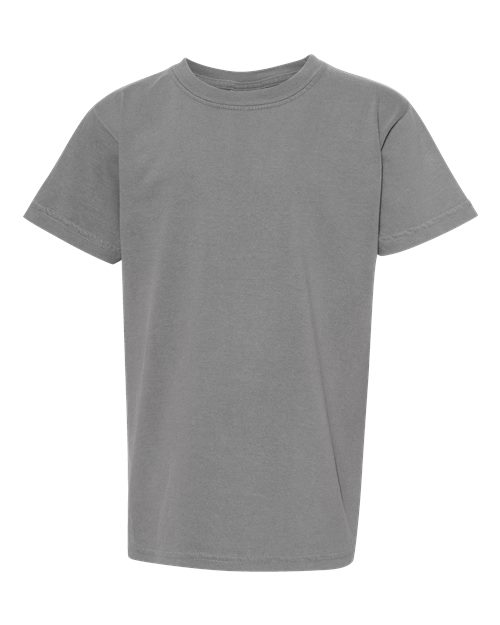 Pennant Flag Embroidered Left Chest Youth Tshirt