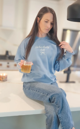 The Homebody Club Embroidered Sweatshirt