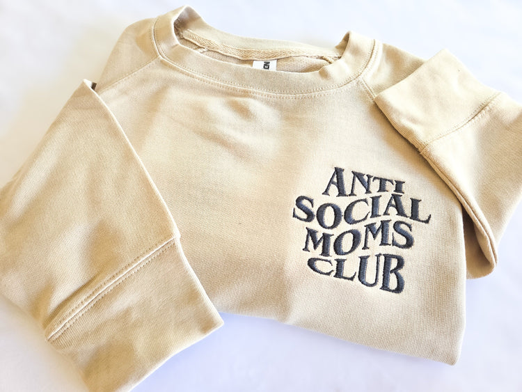 Anti Social Moms Club Independent Trading Co. Sweatshirt