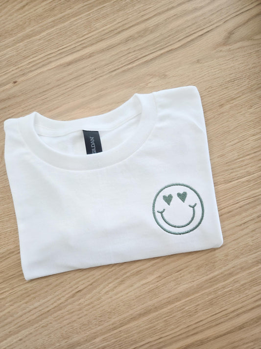 Kids Retro Smiley Face T-Shirt