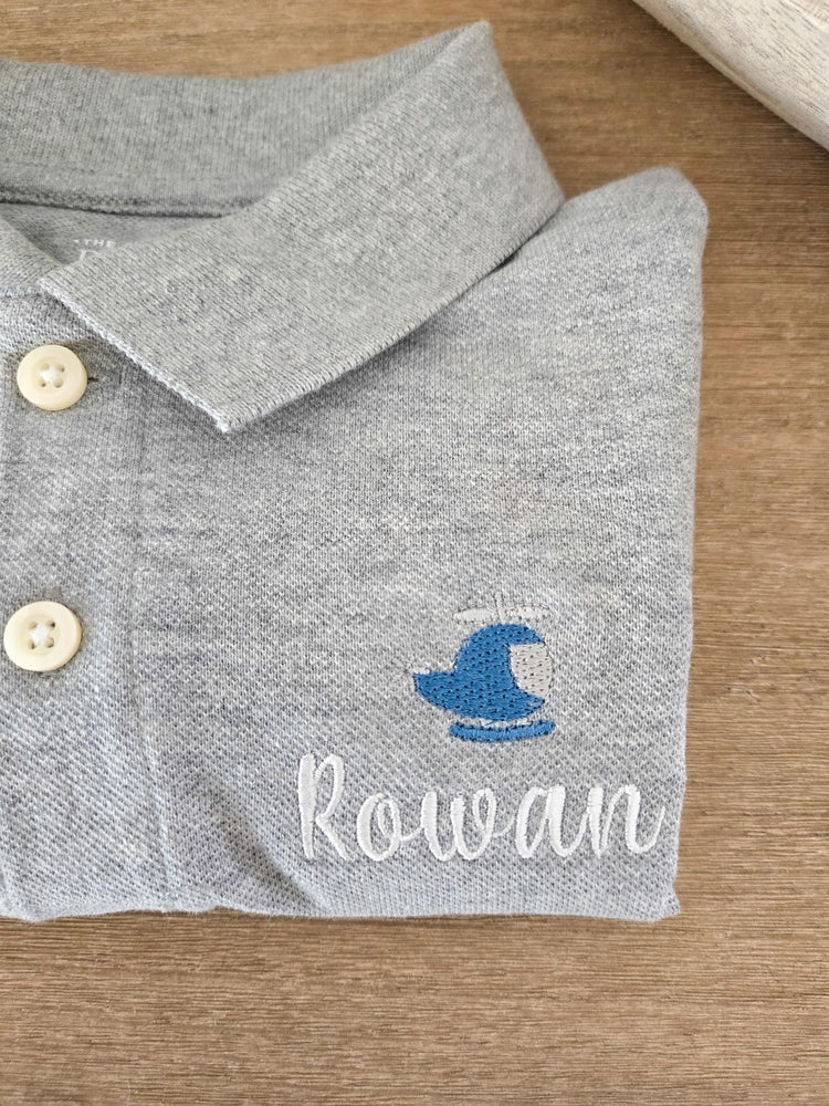 Toddler Custom Name Polo Shirt