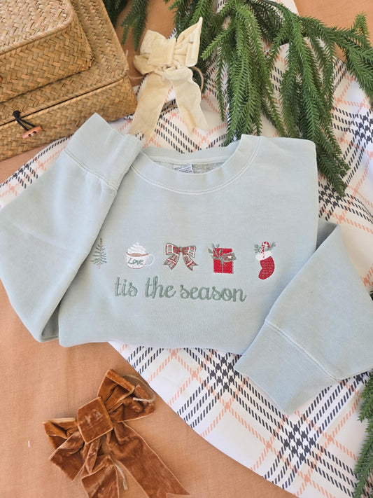 Tis the Season Christmas Icons Sweatshirt