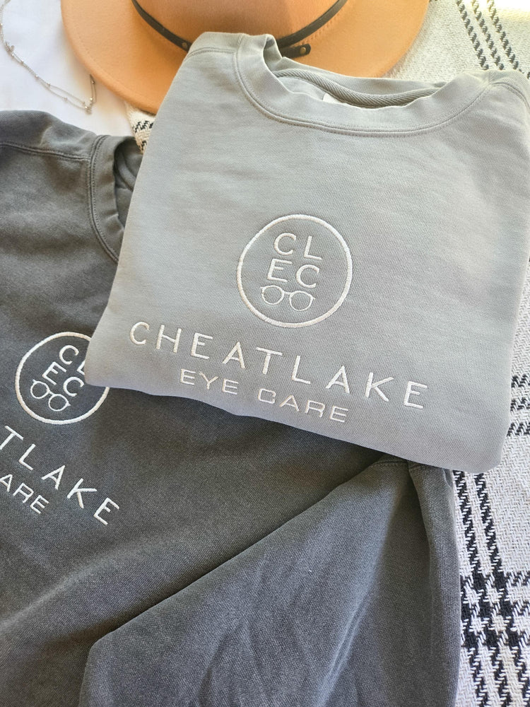 Custom Logo Embroidered Comfort Colors Sweatshirt